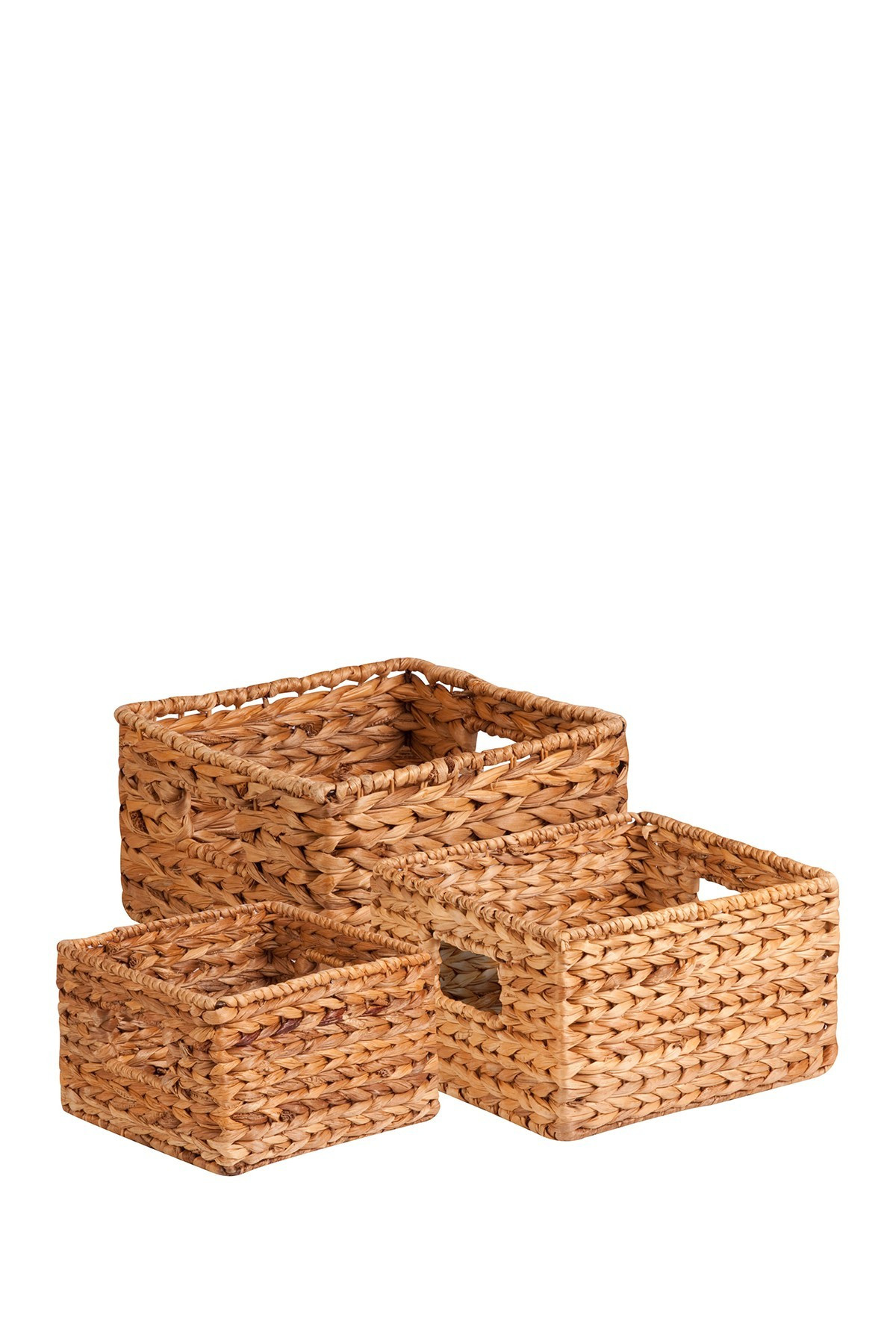 Water Natural Hyacinth Basket Set | Nordstrom Rack
