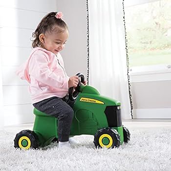 John Deere Ride On Toys Sit 'N Scoot Activity Tractor for Kids Aged 18 Months to 3 Years, Green | Amazon (US)