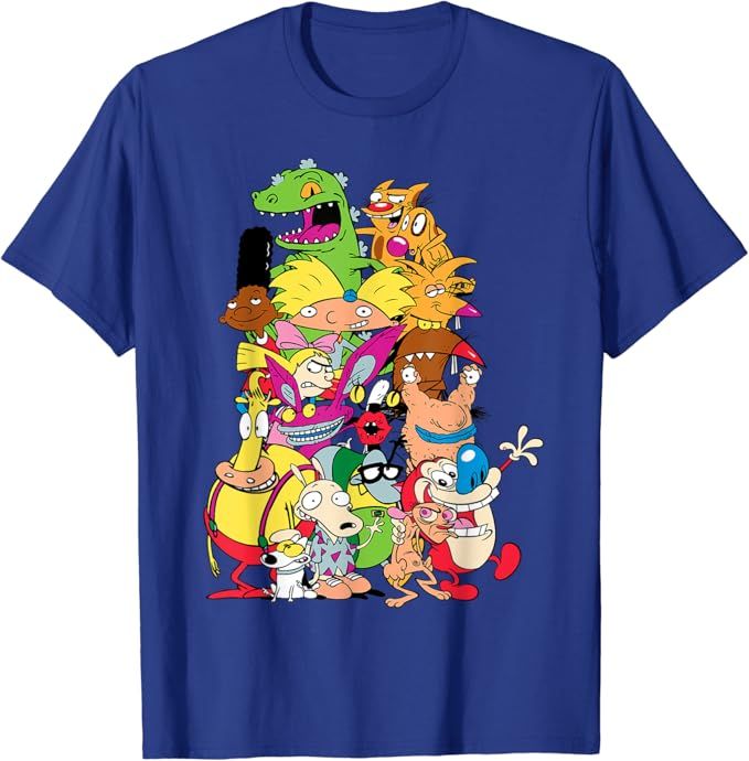 Nickelodeon Classic 90s Throwback Character T-Shirt | Amazon (US)