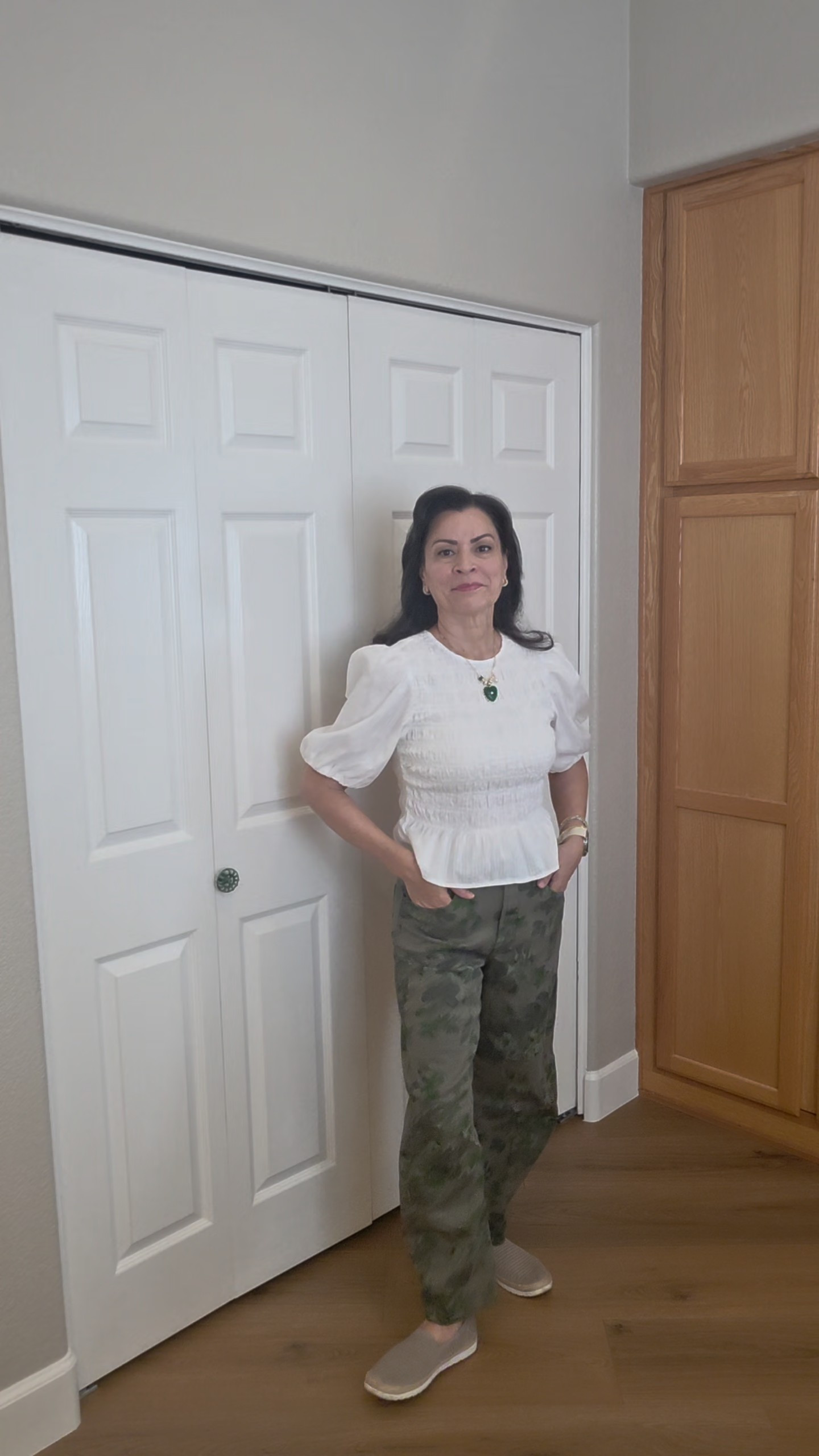 These pants get all the compliments!🌸✨I'm loving how these floral print pants add personality to a simple white top. It's an easy outfit that feels comfortable, flattering, and put together without much effort.The best outfits are the ones that make you feel confident the moment you put them on—and this is definitely one of them. 🤍#FashionOver50 #MidlifeStyle #WomenOver50 #FloralPants #EverydayStyle #CasualChic #AffordableFashion #StyleOver50✨ Everything is linked in my LTK!

#LTKootd #LTKOver40 #LTKSaleAlert