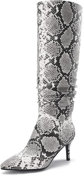 Women's Pointed Toe Stiletto High Heel Over the Knee Boots | Amazon (US)