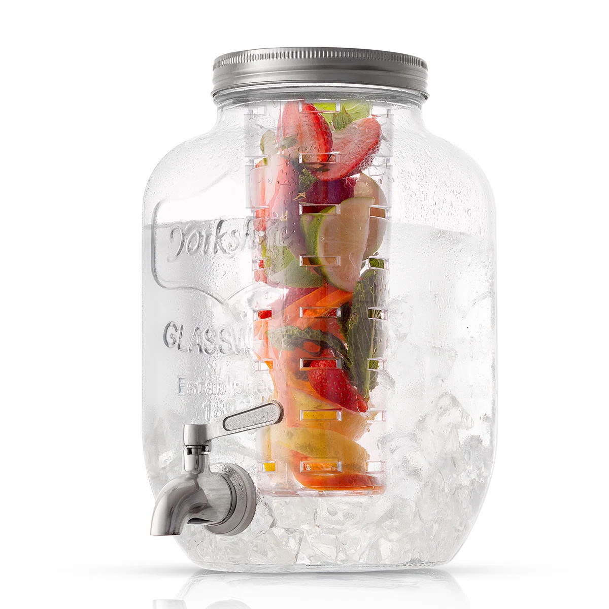 Brightware Glass Drink Dispenser \u2013 1 Gallon | Wayfair North America