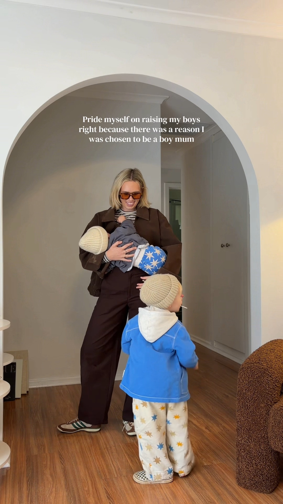 Mum and her sons outfit #boymum #mumstyle #toddlerboy