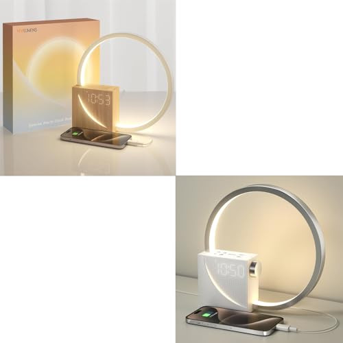 Vivilumens Sunrise Digital Alarm Clock, White Noise Sound Machine | Amazon (US)