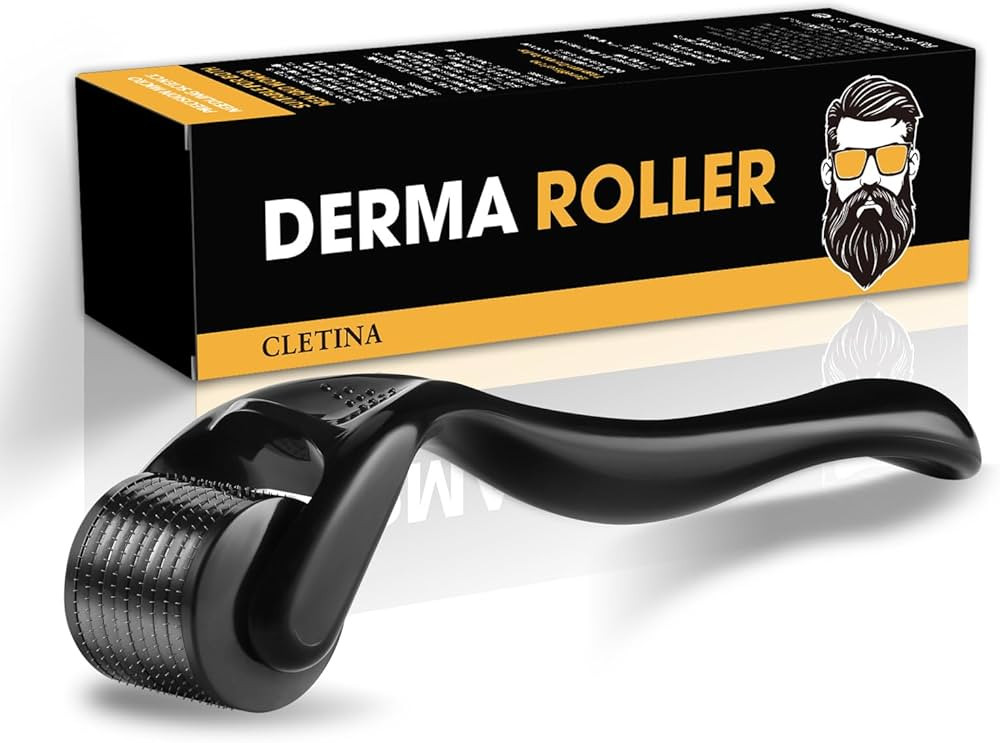 540 Titanium Derma Roller - Microneedle Micro Needle Roller for Men and Women Home Use - Micronee... | Amazon (US)