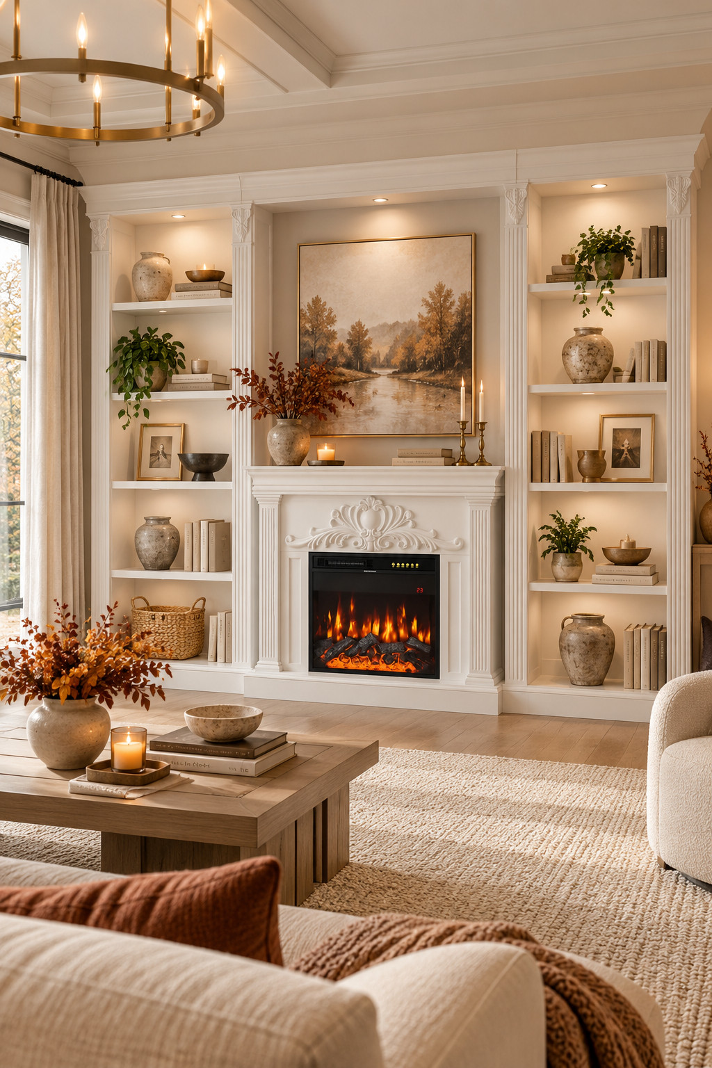 One of my favorite ways to make a living room look instantly more expensive is adding a beautiful tv stand with fireplace. It gives you a stylish media console, extra storage, and the coziest fireplace moment without a renovation. Wayfair’s 5 Days of Deals has some amazing options up to 60% off right now. 🔥 #WayfairFinds #TVStandWithFireplace #LuxuryLivingRoom #LivingRoomDecor #ElectricFireplace #WayfairDeals #HomeFurniture 

 #LTKSeasonal #LTKHome #LTKSaleAlert
