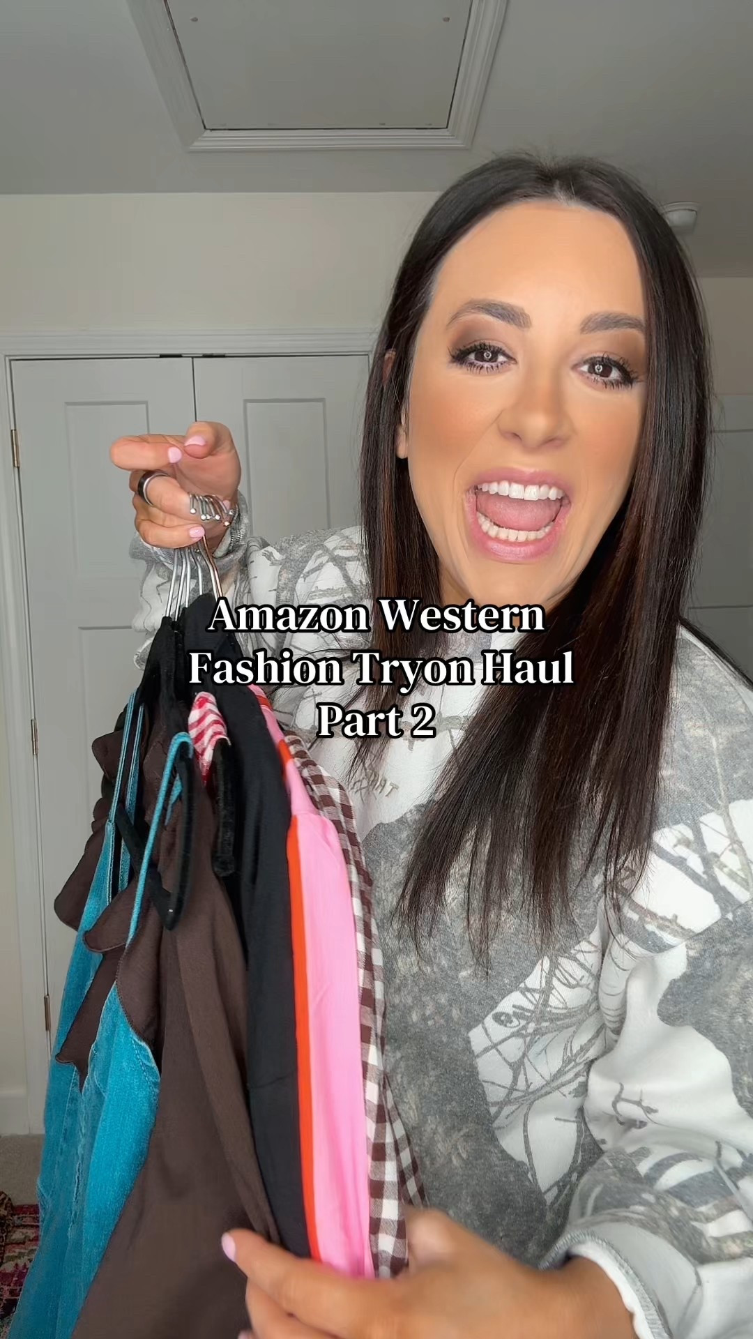 Amazon western fashion TRYON haul spring outfits 