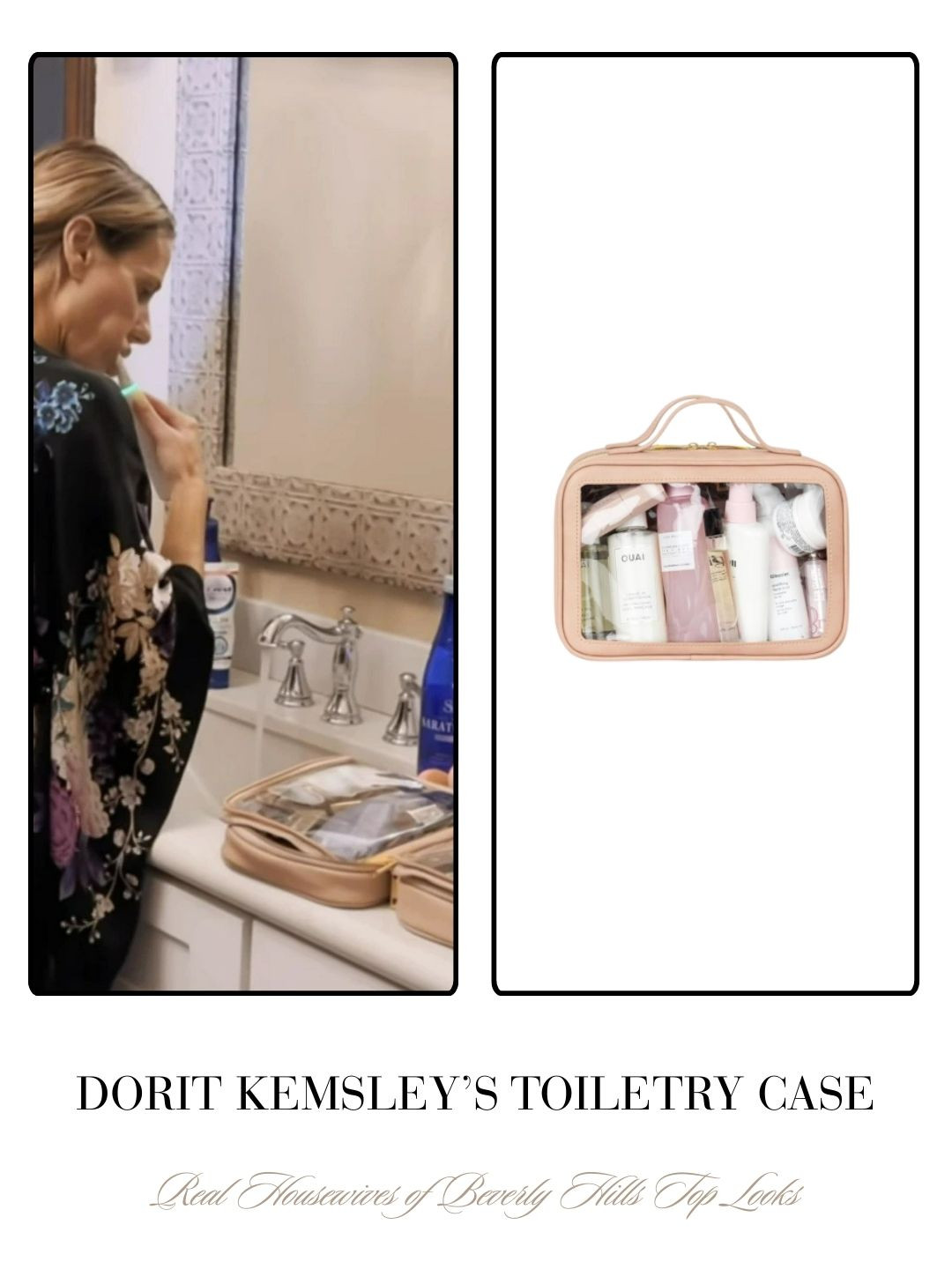 Dorit Kemsley's Toiletry Case 

 