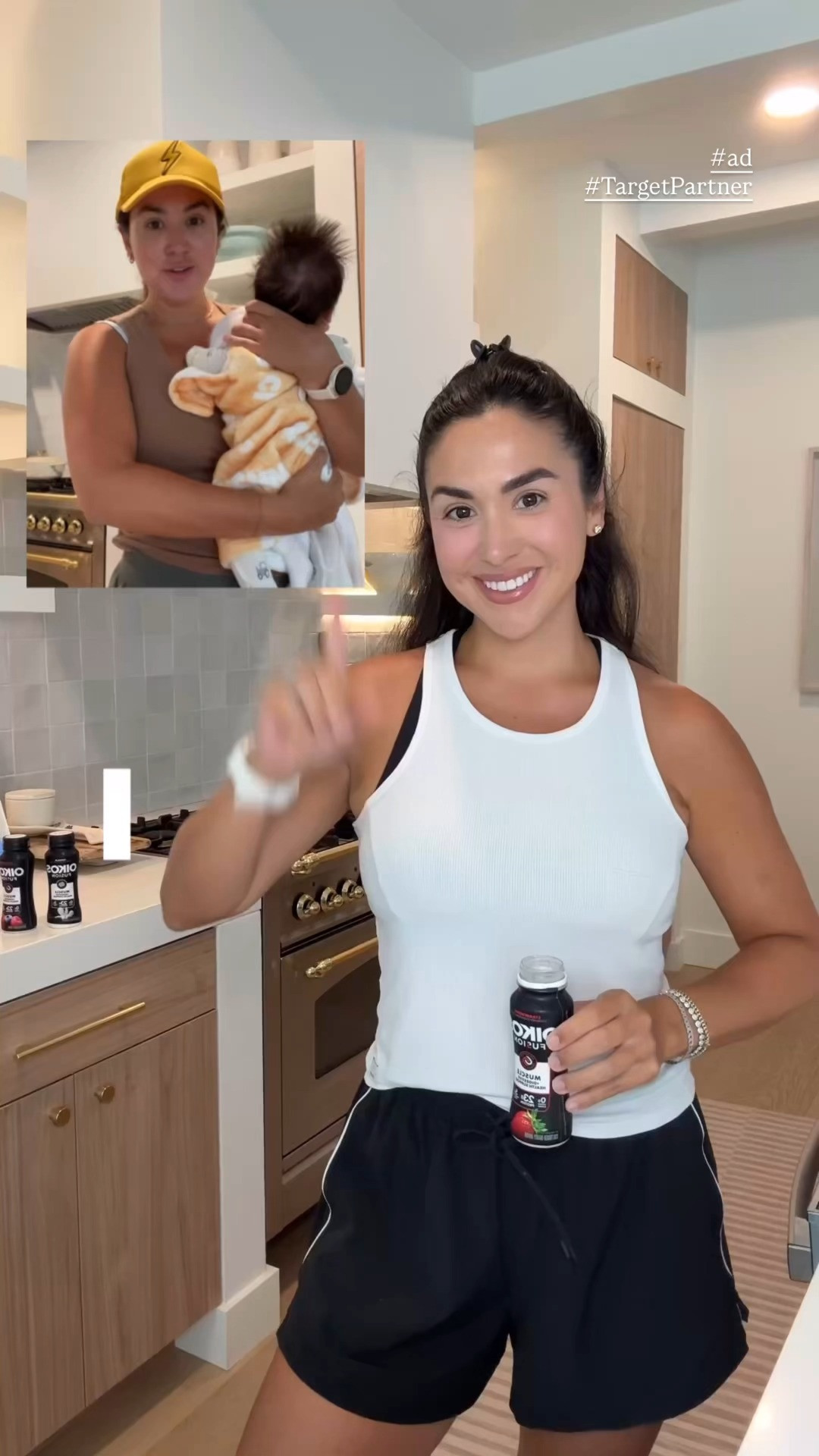 #AD I love getting the @oikos Fusion drinks whenever I’m @target . 23 grams of protein and 5 grams of prebiotic fiber help me hit all my daily goals! Did I mention they taste great too?! Comment SHOP for details @target #TargetPartner #oikosstrong #oikostarget #targetfinds @Shop.LTK #liketkit 

 #LTKdayinmylife #LTKfoodie #LTKActive