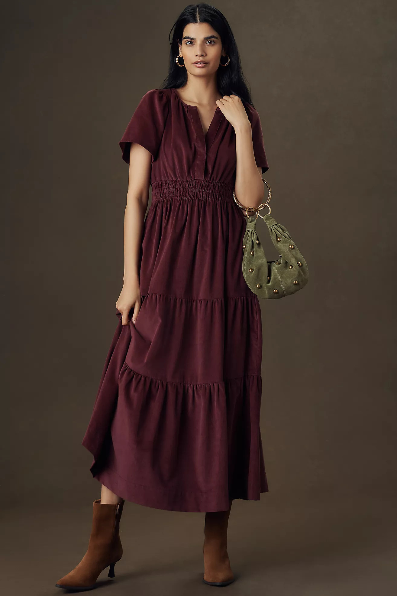 The Somerset Maxi Dress: Corduroy Edition | Anthropologie (US)