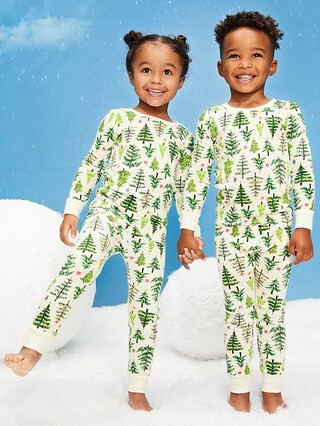 Printed Snug-Fit Pajama Set for Toddler & Baby | Old Navy (US)