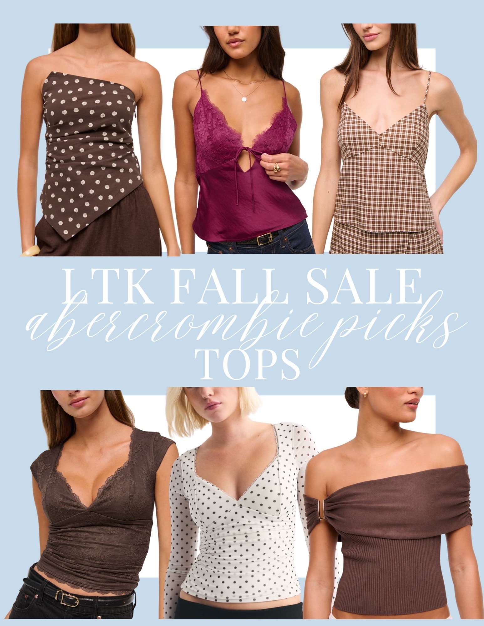 my abercrombie tops favorites for the ltk fall sale! abercrombie is 25% off exclusively through ltk till 9/29😚😚


#LTKSeasonal #LTKFindsUnder100 #LTKFallSale