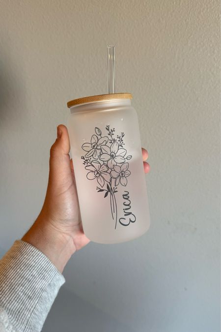 The cutest customize iced coffee cup, perfect gift idea and under $20. Gift ID is under $20, teacher gift ideas, sister gift ideas, gift ideas for her, personalized gift ideas 

#LTKGiftGuide #LTKsalealert #LTKfindsunder50