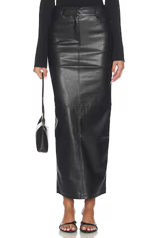 4th & Reckless Carys Skirt in Black from Revolve.com | Revolve Clothing (Global)