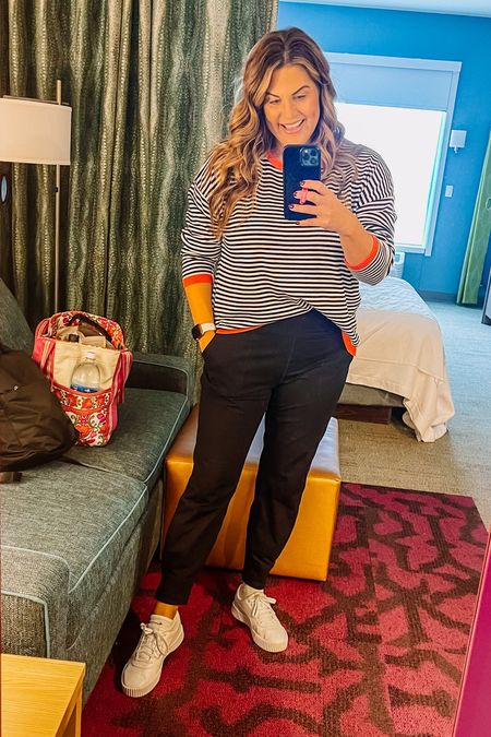 Travel Fit for all day airport champion ✅
These new Calvin Klein joggers are a dream! So comfy and still look great! And my sweater is perfect with jeans, joggers and even shorts!

#LTKstyletip #LTKover40 #LTKfindsunder100