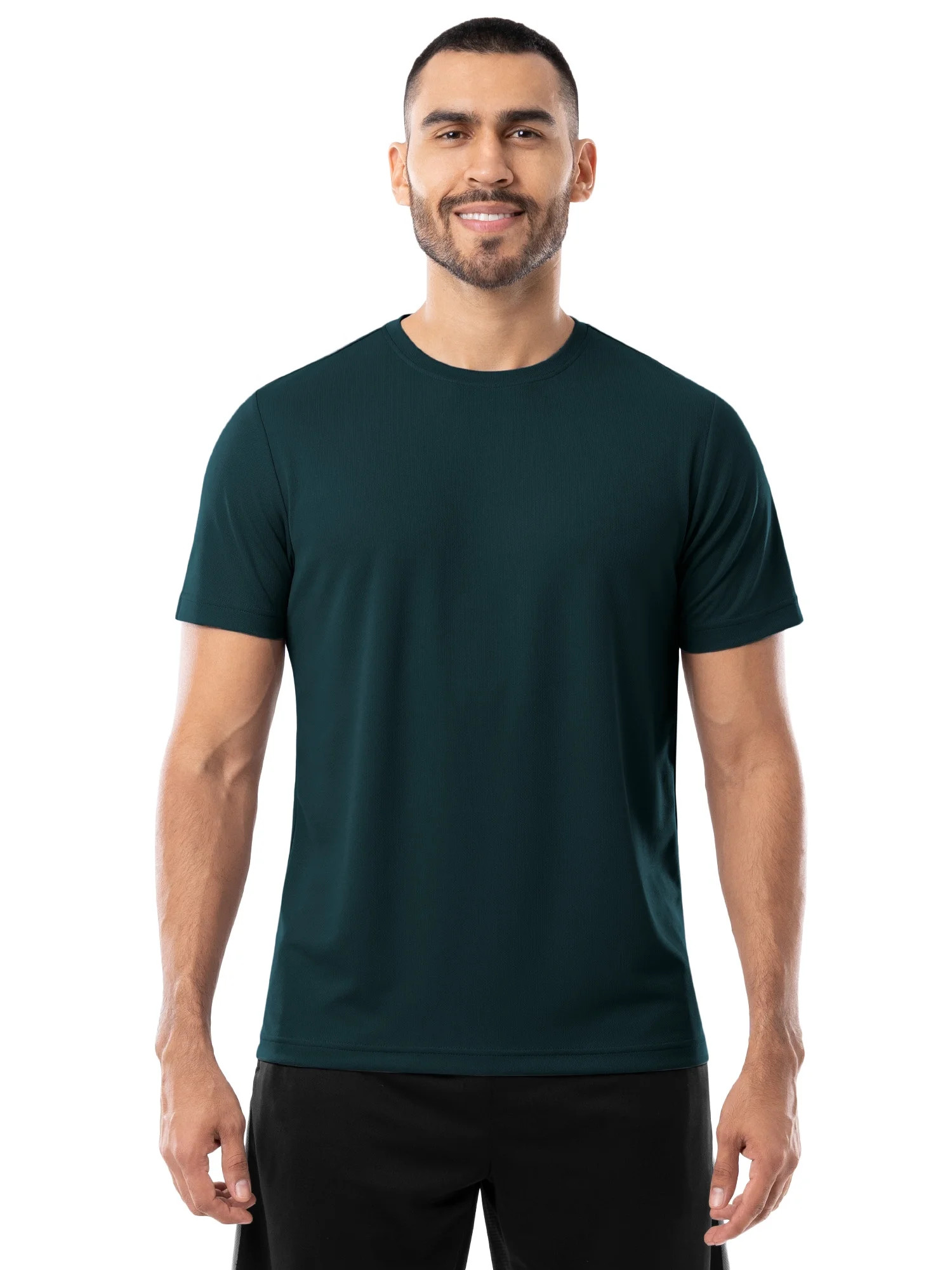 Athletic Works Men's & Big Men's Core Active Short Sleeve Tee Shirt, Sizes XS-4XLT | Walmart (US)