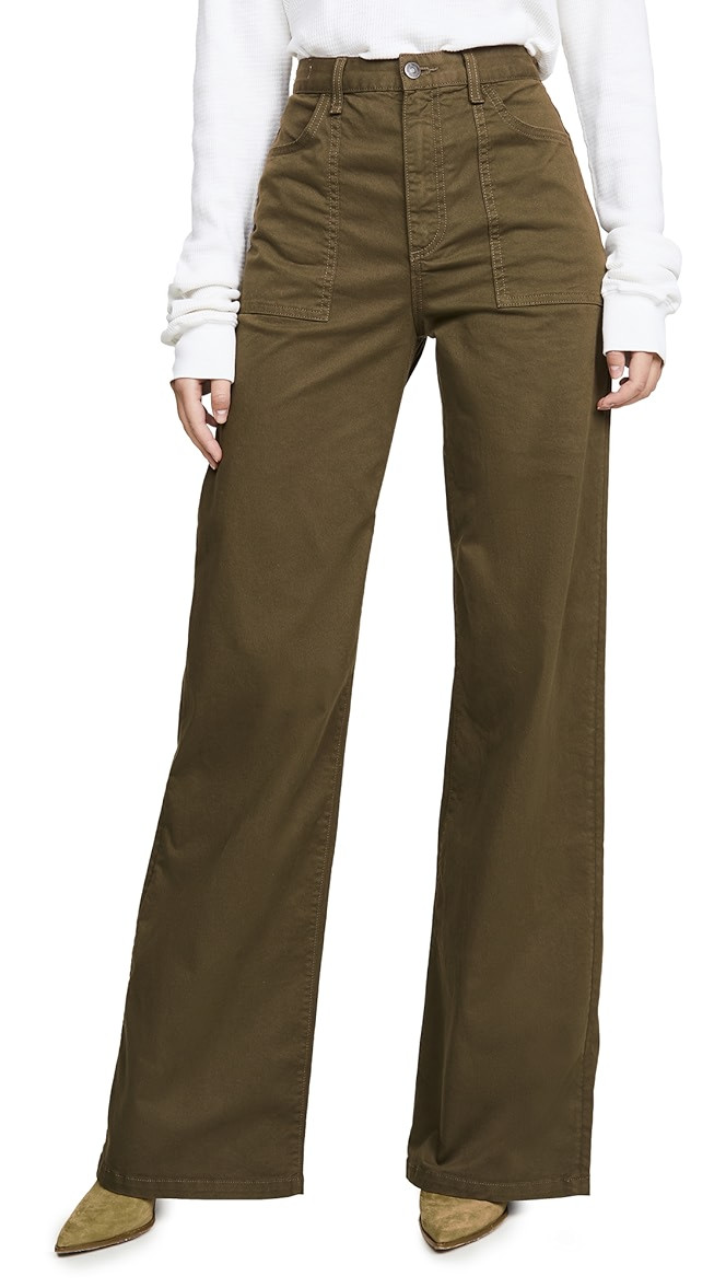 Crosbie High Rise Wide Leg Pants | Shopbop