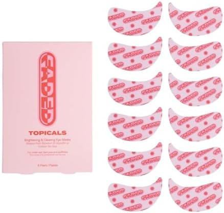 Topicals Faded Brightening Under Eye Masks | Patches to Depuff, Hydrate, Brighten and Cool | Redu... | Amazon (US)