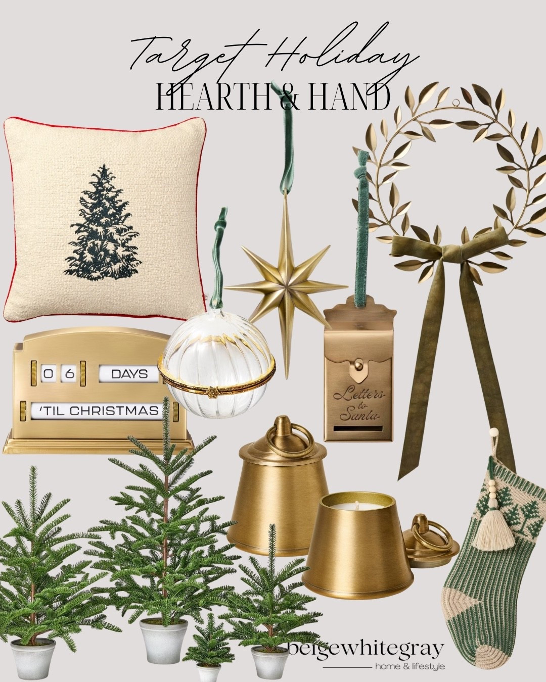 The new Hearth & Hand with Magnolia Christmas collection just dropped at Target — and it’s full of timeless, cozy holiday pieces you’ll love! 🎄✨ From festive wreaths and holiday garlands to warm candles, kitchen decor, and beautiful tree ornaments, this collection perfectly captures that modern farmhouse charm. I’m sharing all my top picks so you can shop them before they sell out!

Hearth and Hand Christmas collection, Target holiday decor, Magnolia home holiday, Hearth and Hand Target launch, Christmas garland, farmhouse Christmas decor, holiday wreaths, cozy holiday finds, Target home finds, neutral Christmas decor

#LTKSeasonal #LTKHome #LTKFindsUnder50
