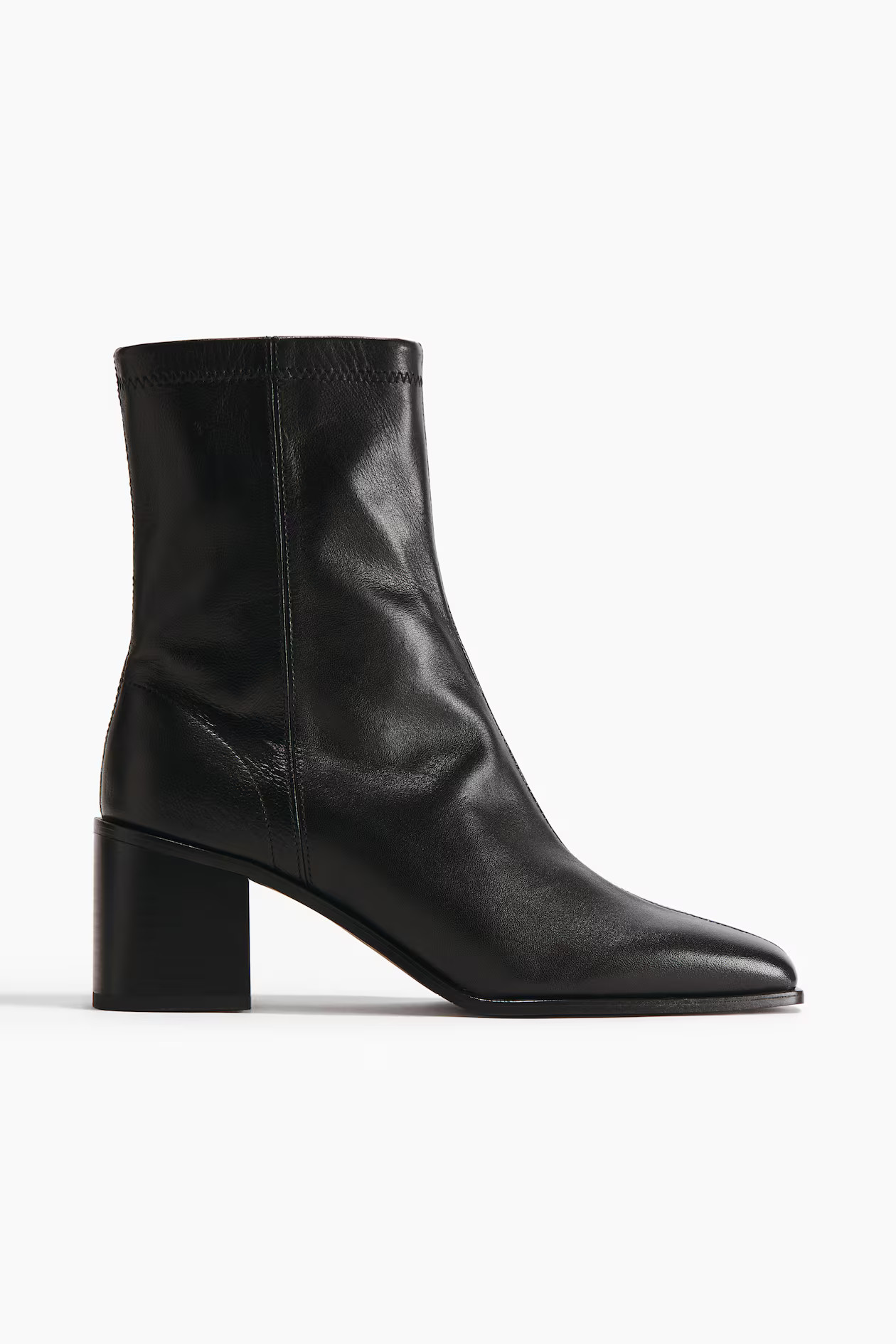 Leather ankle boots | H&M (UK, MY, IN, SG, PH, TW, HK)