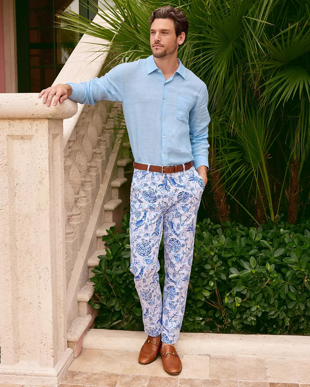 Men's Stuff 34" Mizner Stretch Pant | Lilly Pulitzer