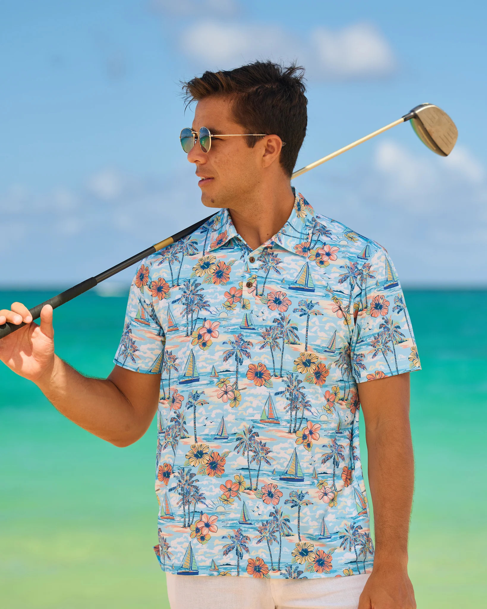 The Ocean Course - Golf Shirt | Kenny Flowers