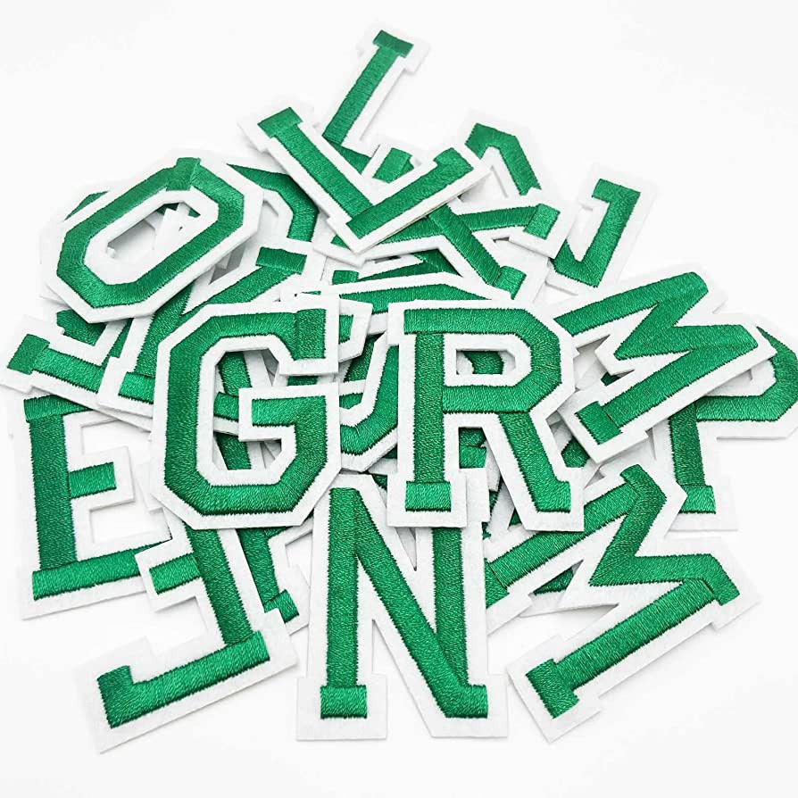 Jongdari Iron on Letters, 52 Pcs Alphabet Patches with Ironed Adhesive, Decorate Repair Patches f... | Amazon (US)