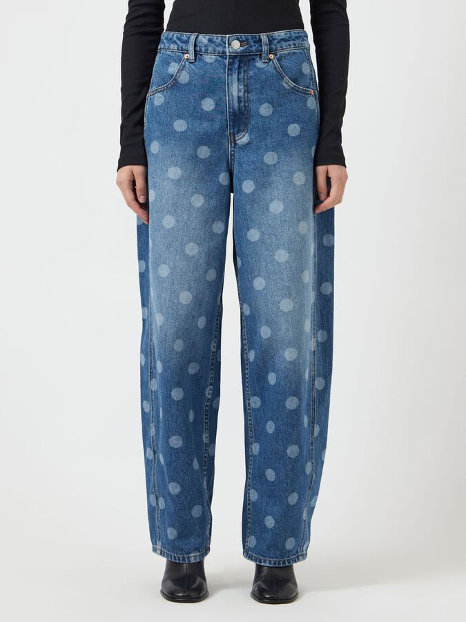 YASLUA ANKLE BARREL FIT JEANS | Blau | YAS® Deutschland | Yas.com