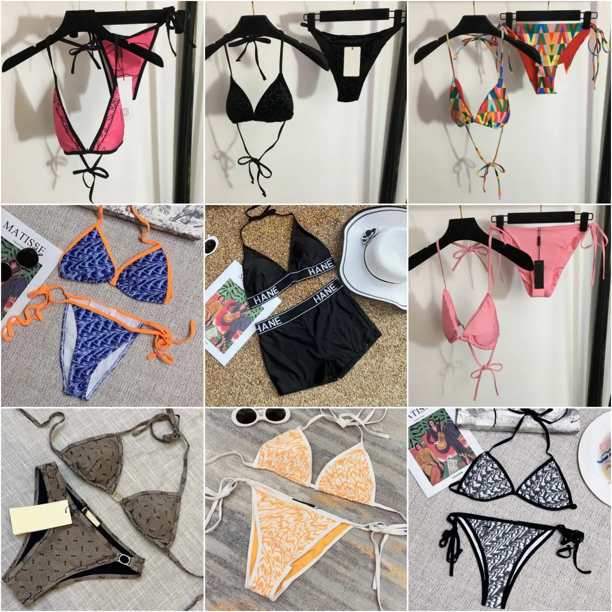 New Fashion Clothing Letter Swim wears Bathing Suit Swimming Wear Brand Classic Designer Ladies B... | DHGate