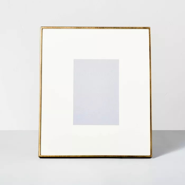 Metal Photo Frame Brass Finish - Hearth & Hand™ with Magnolia | Target