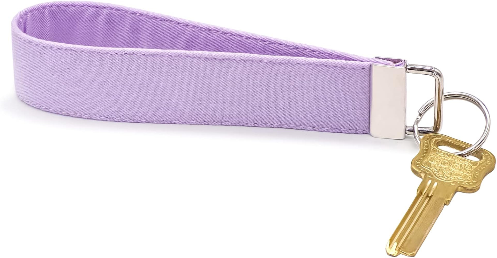 LNKRE JEWELRY Fabric Wristlet Keychain Holder, Short Lanyard for Keys, Wallet and Car Accessories | Amazon (US)