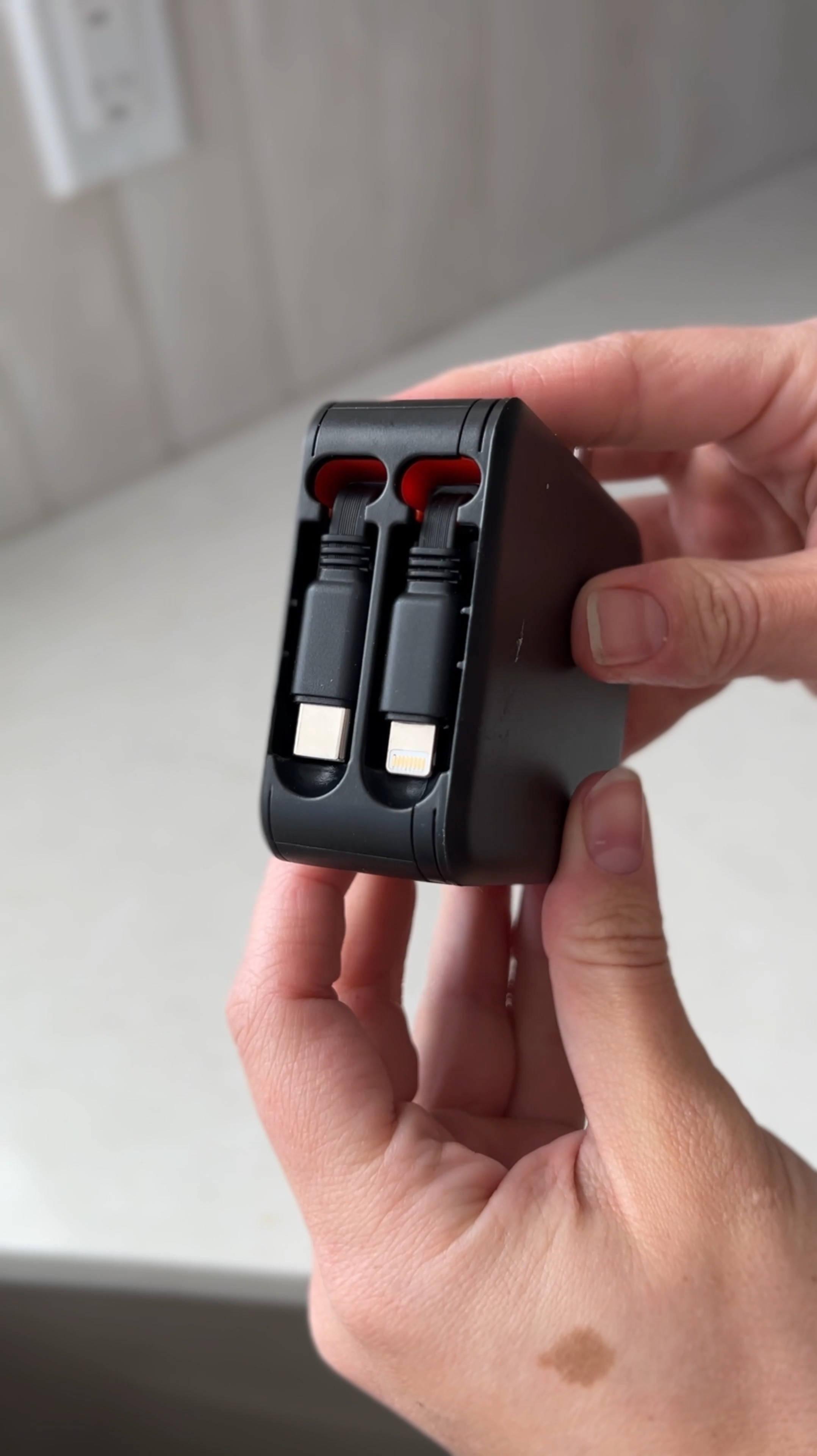 A retractable wall charger is a game changer! 

#LTKHome #LTKSeasonal #LTKWatchNow