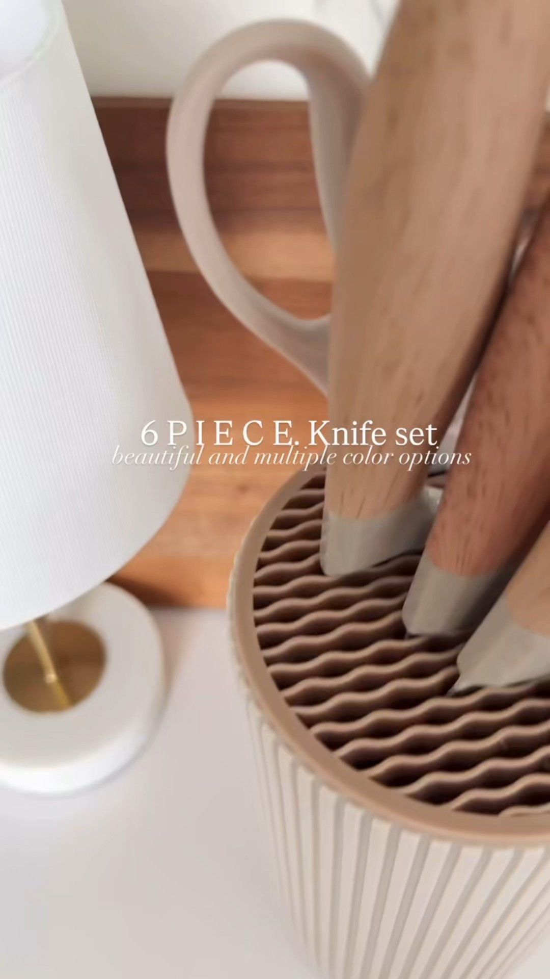 A good knife set truly changes the rhythm of your kitchen 🍽️
Sharp, beautiful, and thoughtfully designed …. this set makes everyday chopping, slicing, and meal prep feel easier and more enjoyable. Functional and pretty is always a win in my book. Multiple color options! 

SHOP : https://amzn.markable.ai/FzYebZv4

#kitchenessentials #amazonhomefinds #everydaycooking

#LTKdayinmylife #LTKHome #LTKfoodie