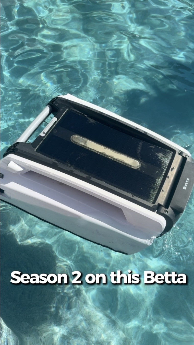 Pool days just got a whole lot easier ☀️💦 You didn’t hear it from me but… this little Betta solar robot is doing the work while we enjoy the fun! It skims the top of the pool all day, keeps everything looking clean, and gives us more time to relax with family instead of chasing leaves 🍃

We spent Mother’s Day outside soaking up the sunshine, making memories, and letting our Betta do its thing. Honestly one of those “why didn’t we get this sooner?” finds 🙌

Shop my favorite pool helper on my LTK! #LTKhome #PoolDay #SummerFavorites #OutdoorLiving #FamilyTime #AmazonFinds #PoolMustHaves #MothersDayMemories

#LTKSeasonal