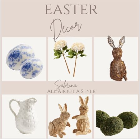 Easter Home Decor. #easter #decor #bunny #bunnies #flowers #pitcher #eastereggs

#LTKSpringSale #LTKSeasonal