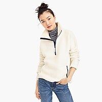 Polartec® fleece half-zip pullover jacket | J.Crew US