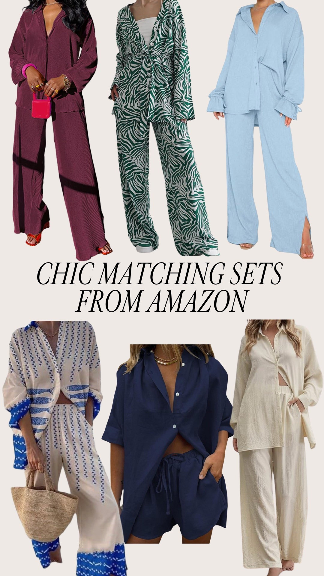 More matching sets for summertime! So easy but so put together!

#LTKStyleTip #LTKFindsUnder50 #LTKSeasonal