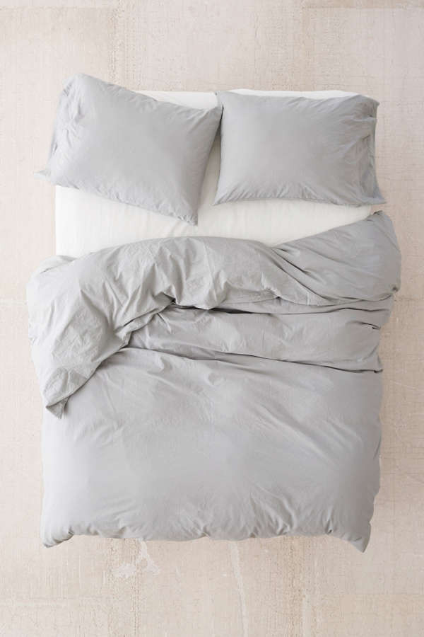Washed Cotton Duvet Cover | Urban Outfitters US