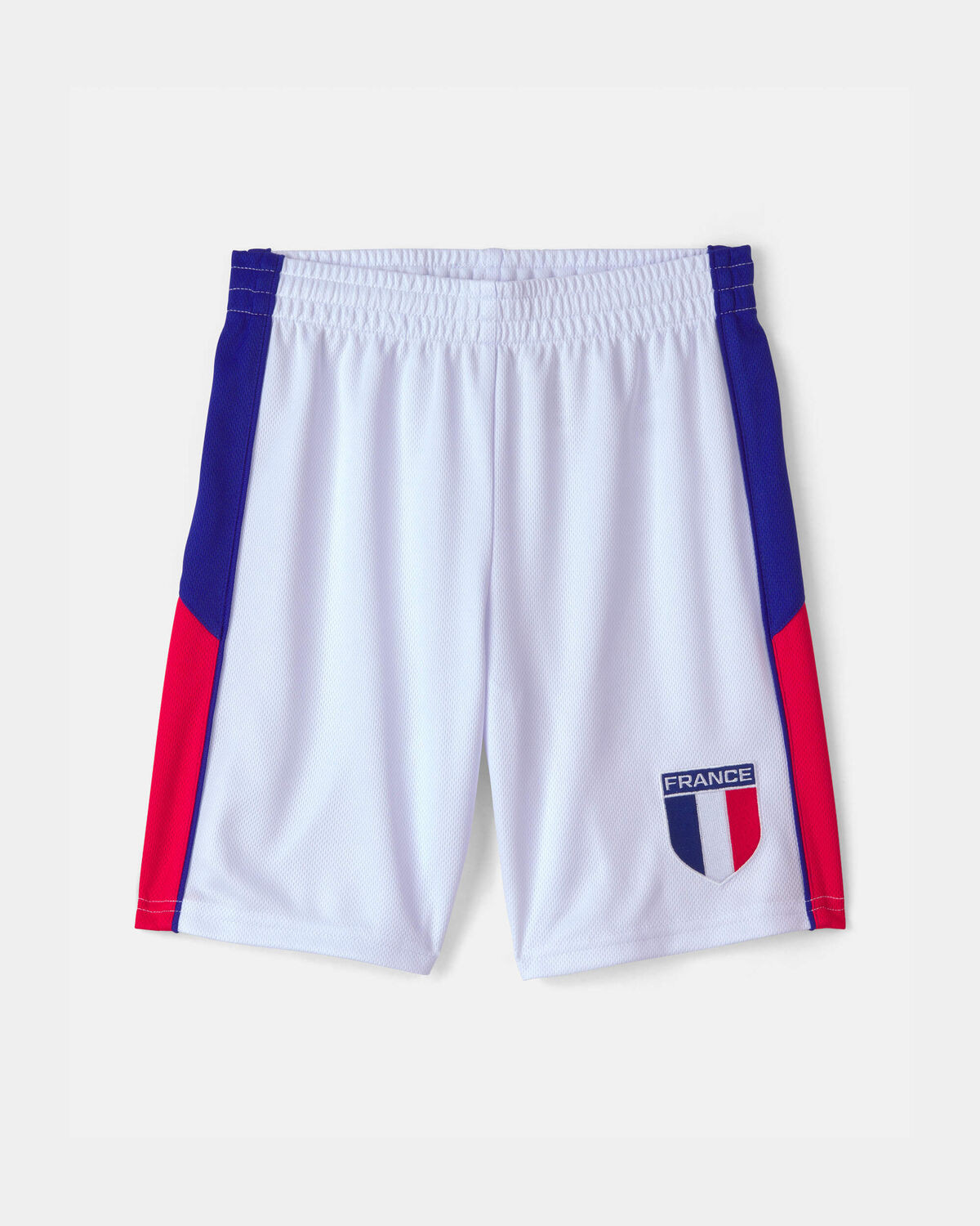 Kids Umbro France Mesh Soccer Shorts - Blue/Red/White | Carter's | Carter's Inc