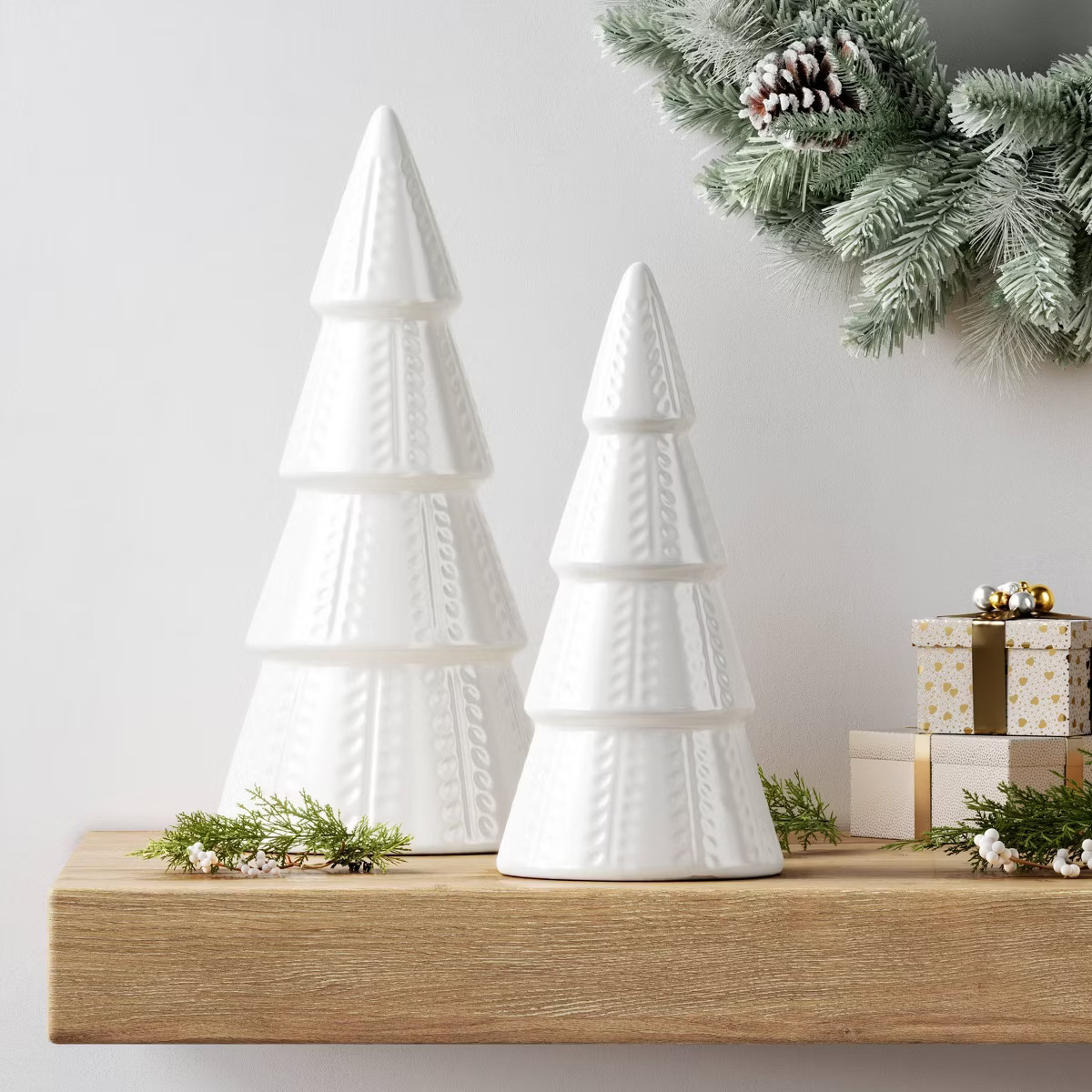 10" Ceramic Tree Shaped Christmas Decor - Wondershop™ | Target