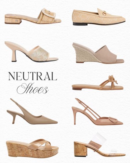 Get yourself a pair or two of neutral sandals and they’ll go with everything!!! 

#LTKstyletip #LTKover40 #LTKshoecrush
