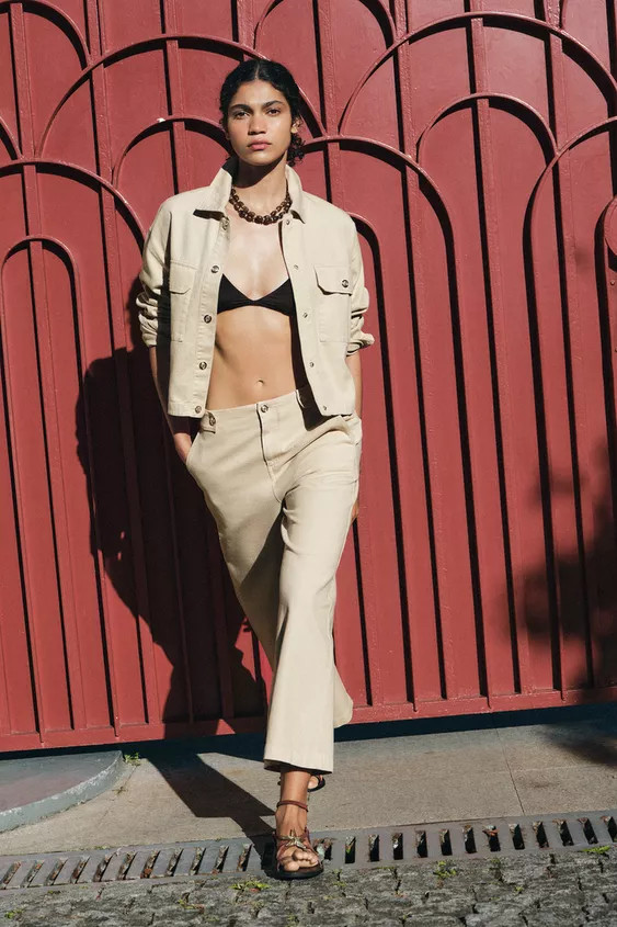 1975 SHORT DENIM JACKET | Zara UK