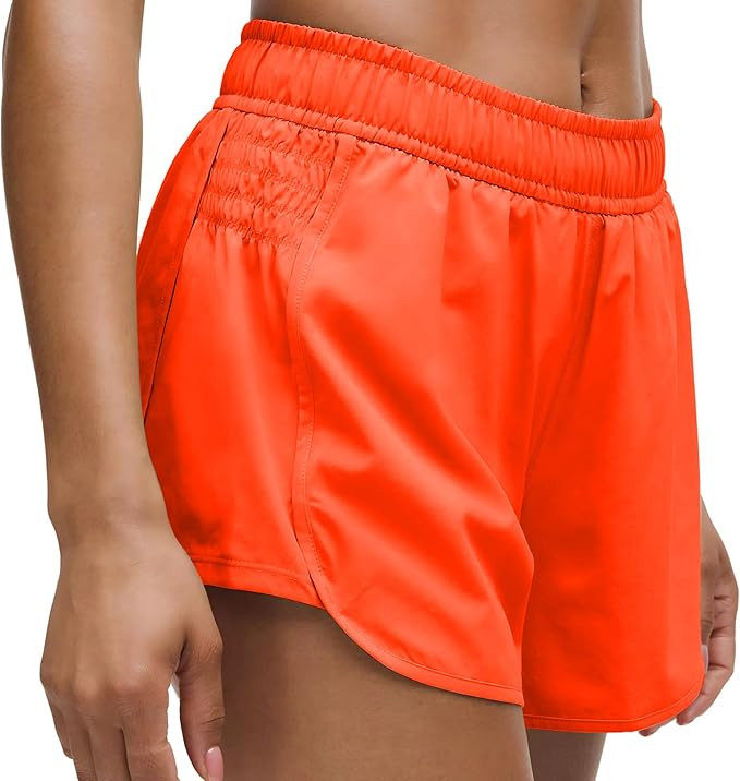 NEXSONIC Athletic Shorts for Women Hight Waisted Ruched Side Running Shorts with Liner for Workou... | Amazon (US)