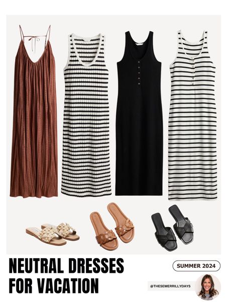 Neutral dresses for summer - vacation 

#LTKShoeCrush #LTKStyleTip #LTKFindsUnder50