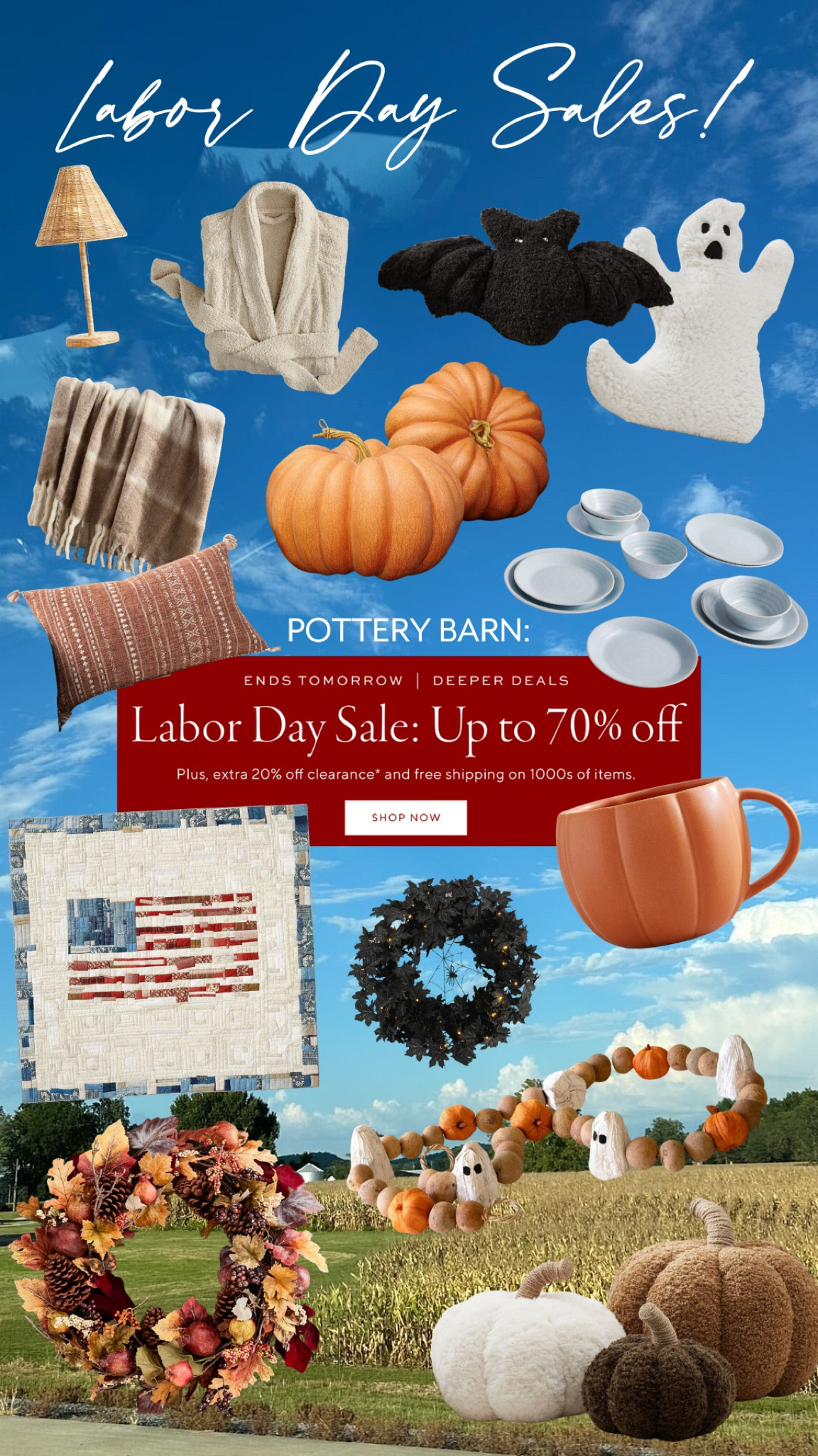 Pottery Barn Labor Day Sale! ✨

#LTKFallSale #LTKSeasonal #LTKSaleAlert