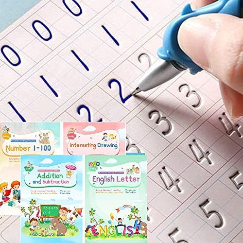 Magic Ink Copybooks for Kids Reusable Handwriting Workbooks for Preschools Grooves Template Design a | Amazon (US)