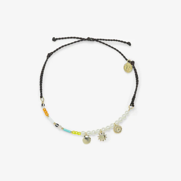 Mixed Charm & Bead Anklet | Pura Vida Bracelets