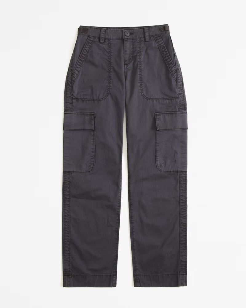 Mid Rise Baggy Utility Pant | Abercrombie & Fitch (US)