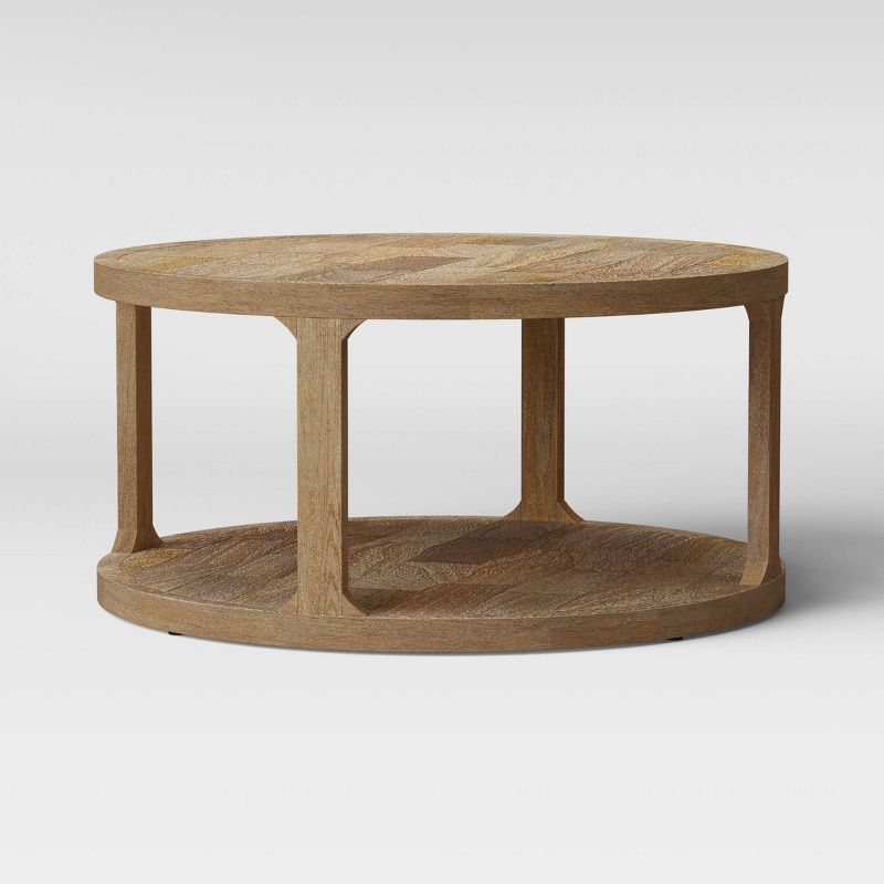 Castalia Round Natural Wood Coffee Table - Threshold™ | Target