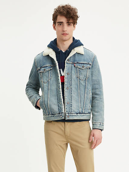 Levi's Sherpa Trucker Jacket (Tall) - Men's 3XLT | LEVI'S (US)